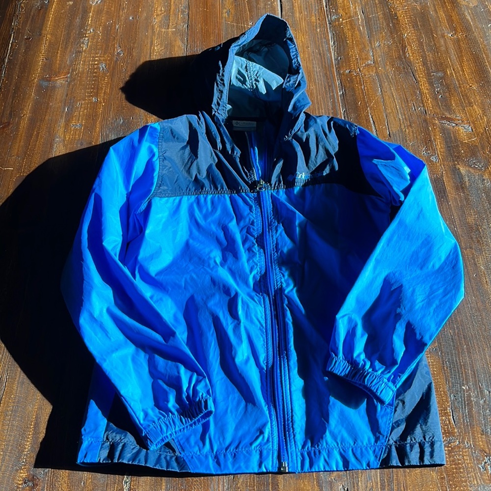 Columbia Outfitters Rain Coat Boys M Perfect Condition